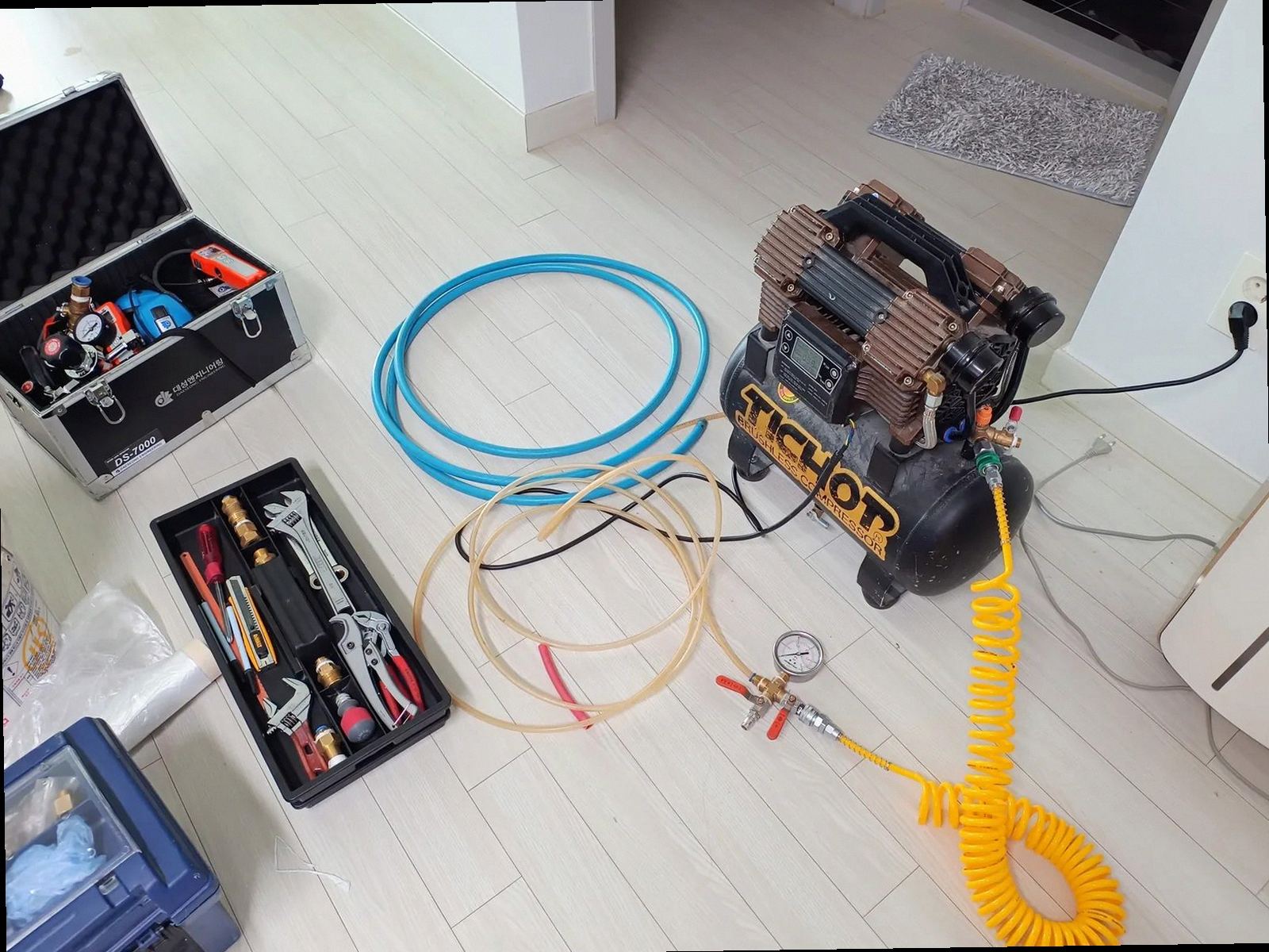 부산진구 누수탐지 누수 복구 현장 사진